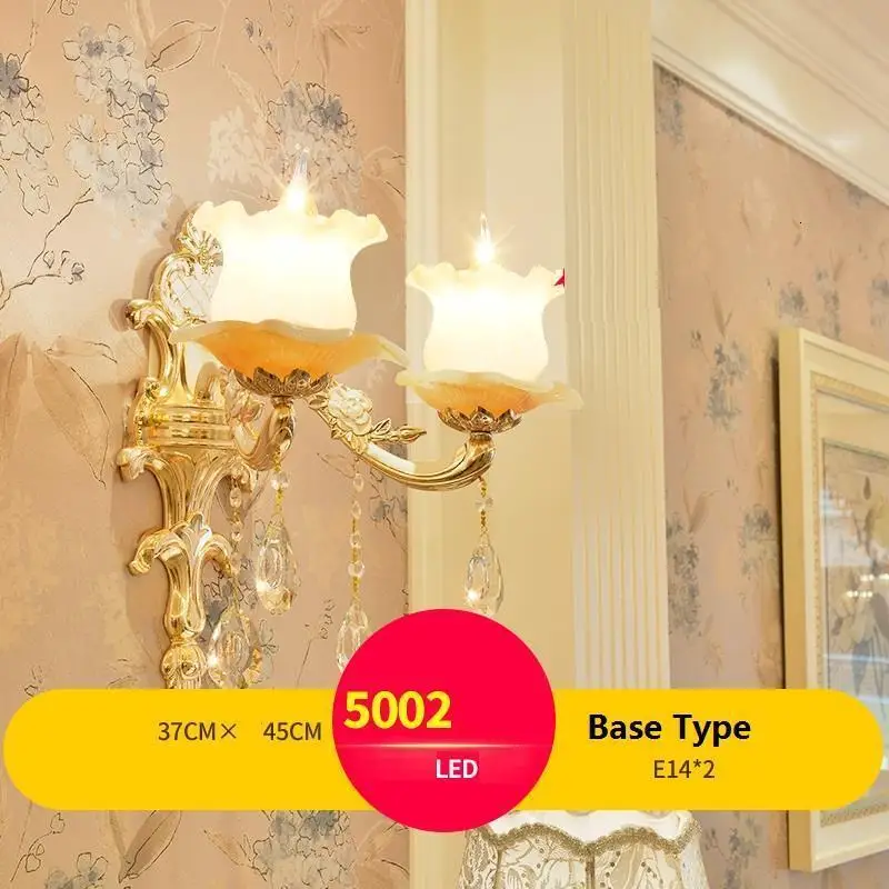Coiffeuse Avec Miroir Badkamer Verlichting Lampara De Aplique Luz Pared Crystal аппликация Murale светильник Настенный светильник для спальни