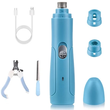 

Rechargeable Dog Nail Grinders Electric Dog Cat Nail Clippers Painless Pet Paws Nail Grooming Tool Dog Nail File