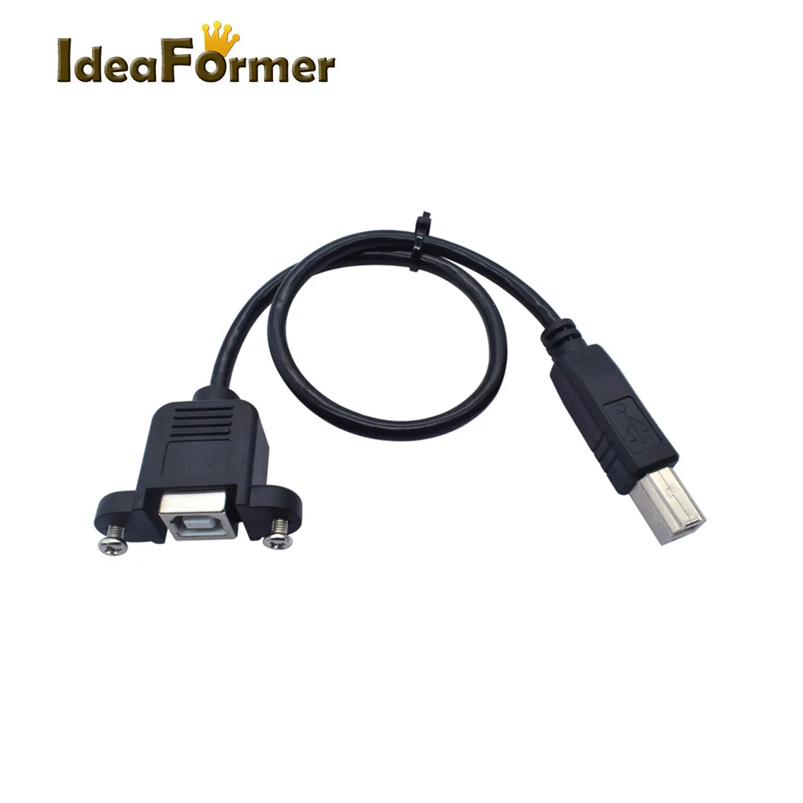 1 шт. внешний Удлинитель USB 2 0 типа B папа мама M/F длина кабеля для передачи данных 30