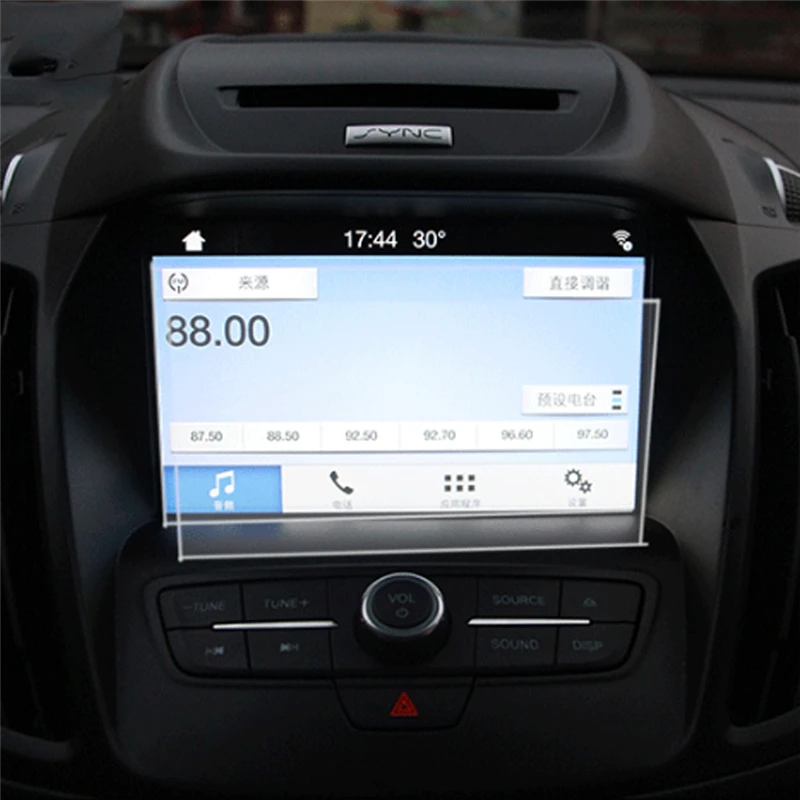 Для Ford Kuga ESCAPE стайлинга автомобилей навигации Экран зеркальная камера монитора Защитная крышка Стикеры аксессуары для интерьера