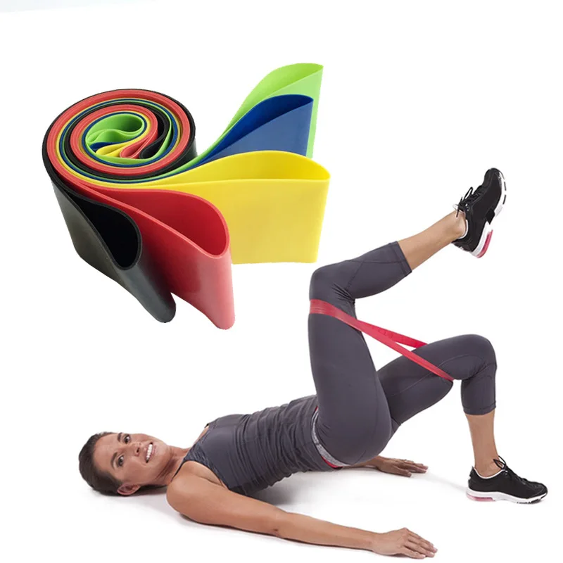 

Fitness Rubber Bands Yoga Gym Elastic Rubber Bands Resistance Workout Training Elastic Bands For Fitness Equipment Bands 2020