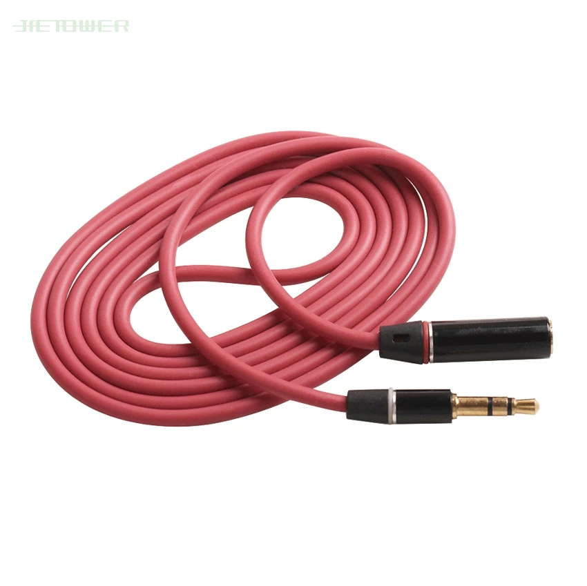 3 5mm Jack Extension Audio Cable Male to Female Wired Headphones Extension Cable Speaker AUX Cable Cord For PC100pcs lot