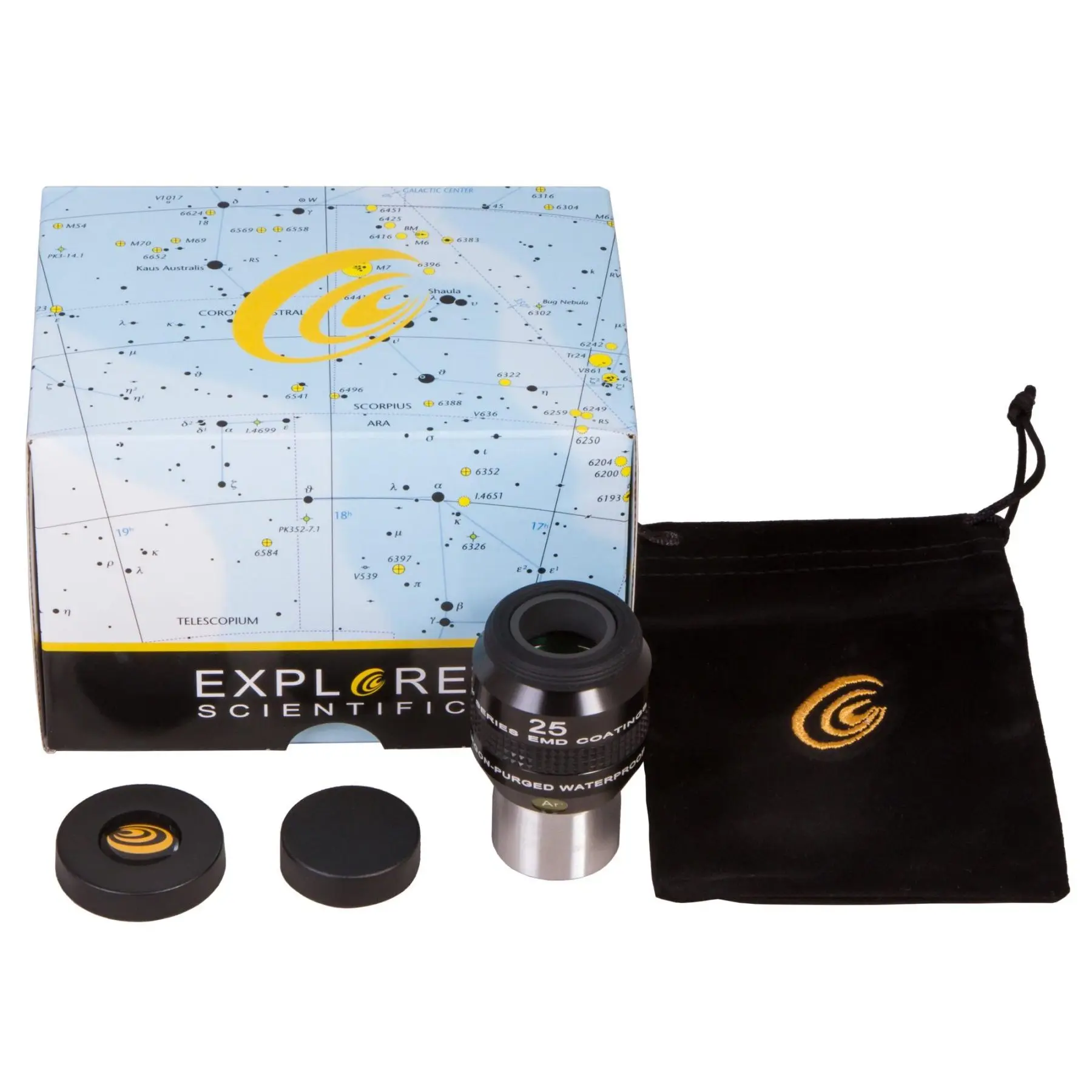 Окуляр Explore Scientific LER 52° 25 мм, 1,25"(AR