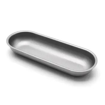 

Oval Metal Hot Dog Mold Box Carbon Steel Hotdog Mould Non-stick Bread Maker Tool Q39B