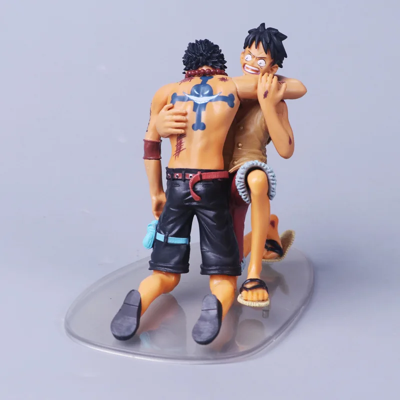 Попробуйте Fun one piece Garage Kit битва над куполом Ace Death Luffy War Scene версия Garage Kit