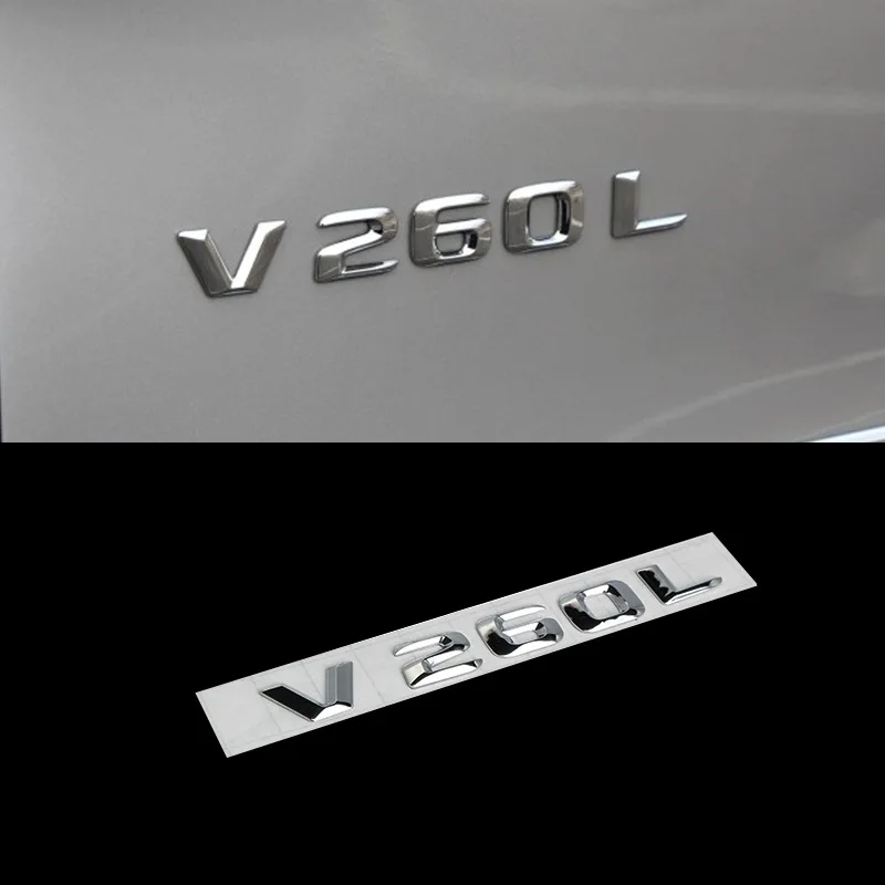 10PCSX3D пластиковая V260L Автомобильная наклейка эмблема логотип