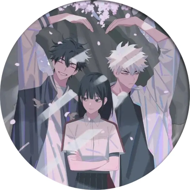 Anime Time Agent Cosplay Badge Cheng Xiaoshi Lu Guang Brooch Pin Anime Accessories For Clothes Backpack Decoration gift