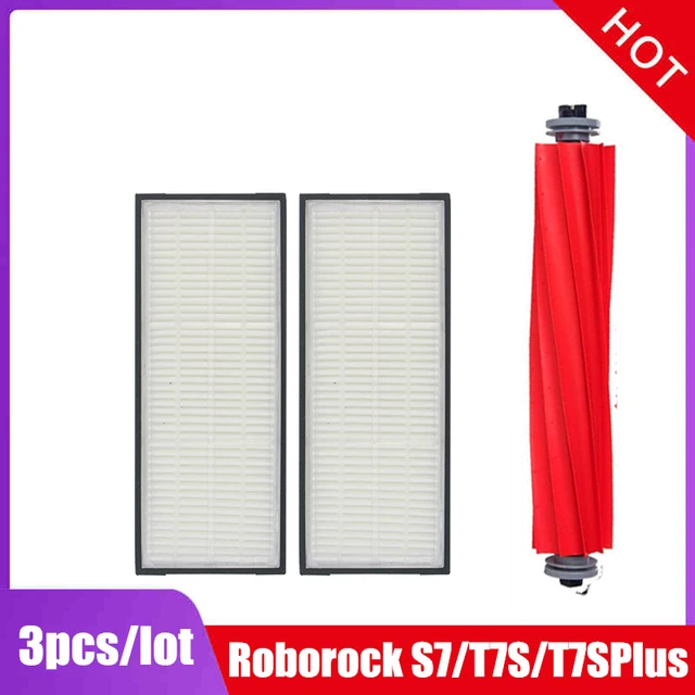 Main Brush Hepa Filter Mop Pad For Xiaomi Roborock S7 S70 S7Max T7S T7S Plus Vacuum Cleaner spare Parts Roborock S7 Accessories Set10