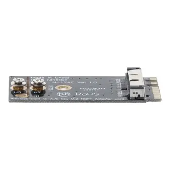 

BCM94360CS2 BCM943224PCIEBT2 A/E Key NGFF M.2 Adapter Card Module 12+6 Pin Wireless WIFI Speed