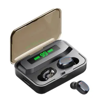 

A2s Wireless Earphone Bluetooth V5.0 TWS Wireless Bluetooth Headphone LED Display Touch Control Headsets With Microphone Earbuds