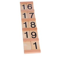Montessori Kids Toy Baby decimal base Bank Game Set Maths Training for Early Learning Educational Preschool Brinquedos  MAY17_35 2