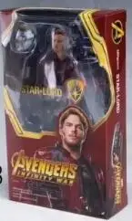 with retail box 14 см Marvel Infinity War Guardians of the Galaxy Peter Star Lord фигурка аниме фигурка ПВХ Новая коллекция Фигурки игрушки - Цвет: with retail box