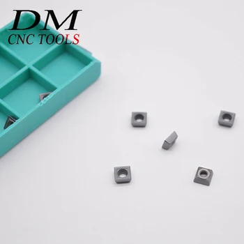 

10PCS SPMG060204 DG TT9030/SPMG060204 DG TT8020 U Drilling Tool Carbide Insert CNC Machine Tools Milling Tool U drill blade