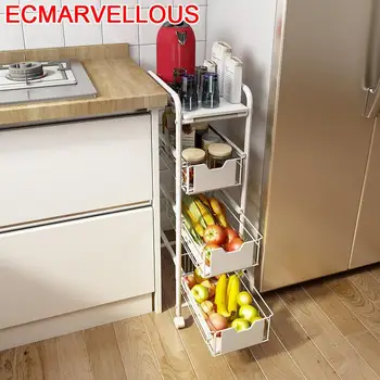 

Etagere Organization Cutlery Organizacion Paper Towel Holder Rack Scaffale Estantes Trolleys Kitchen Storage with Wheels Shelf