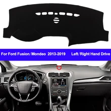 Авто внутренняя панель приборов покрытие тире коврик накидка ковер 2 слоя для Ford Fusion/Mondeo 2013 LHD RHD