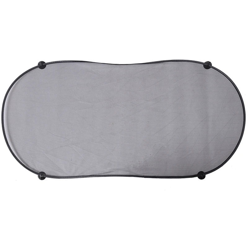 For Car UV Protection 1pc 100cm*50cm Black Side Rear Window Mesh Sun Visor Auto Shield Screen Sunshade Sun Shade Cover Mayitr
