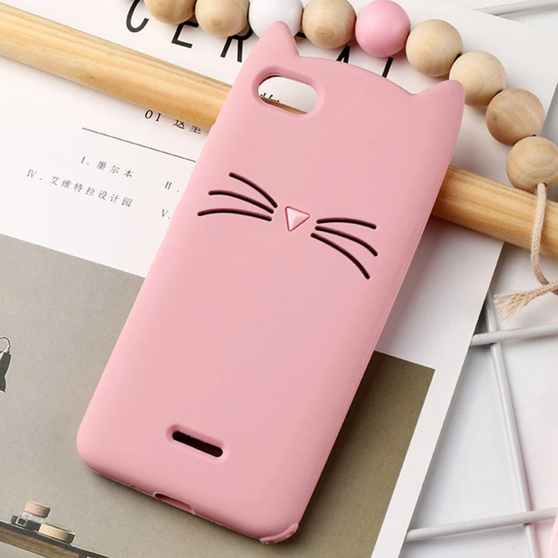 Милый мягкий силиконовый чехол из ТПУ с 3D рисунком бороды кошки для Red mi Note 7 4 3 Pro Global 4X 4A 5 5A 6A S2 mi 8 SE 6 5 Pocophone F1