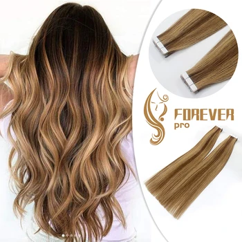 

Tape In Human Hair Extension 100% Real Remy European Human Skin Weft Tape On Straight Hair Extensions 16" 18" 20" 2g/pc 40g/pack