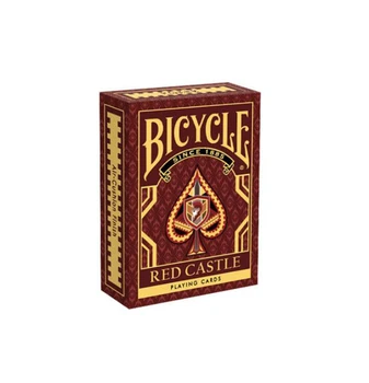 

Bicycle Red Castle Deck Playing Cards Deck Magic Regular Playing Cards poker Standard Decks Magic Trick