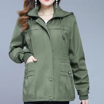 

JAYCOSIN Women's jacket Winter plus size block snow rain Fashion Solid Slim Windshield Coat Cardigan Female Jackets Outwear top