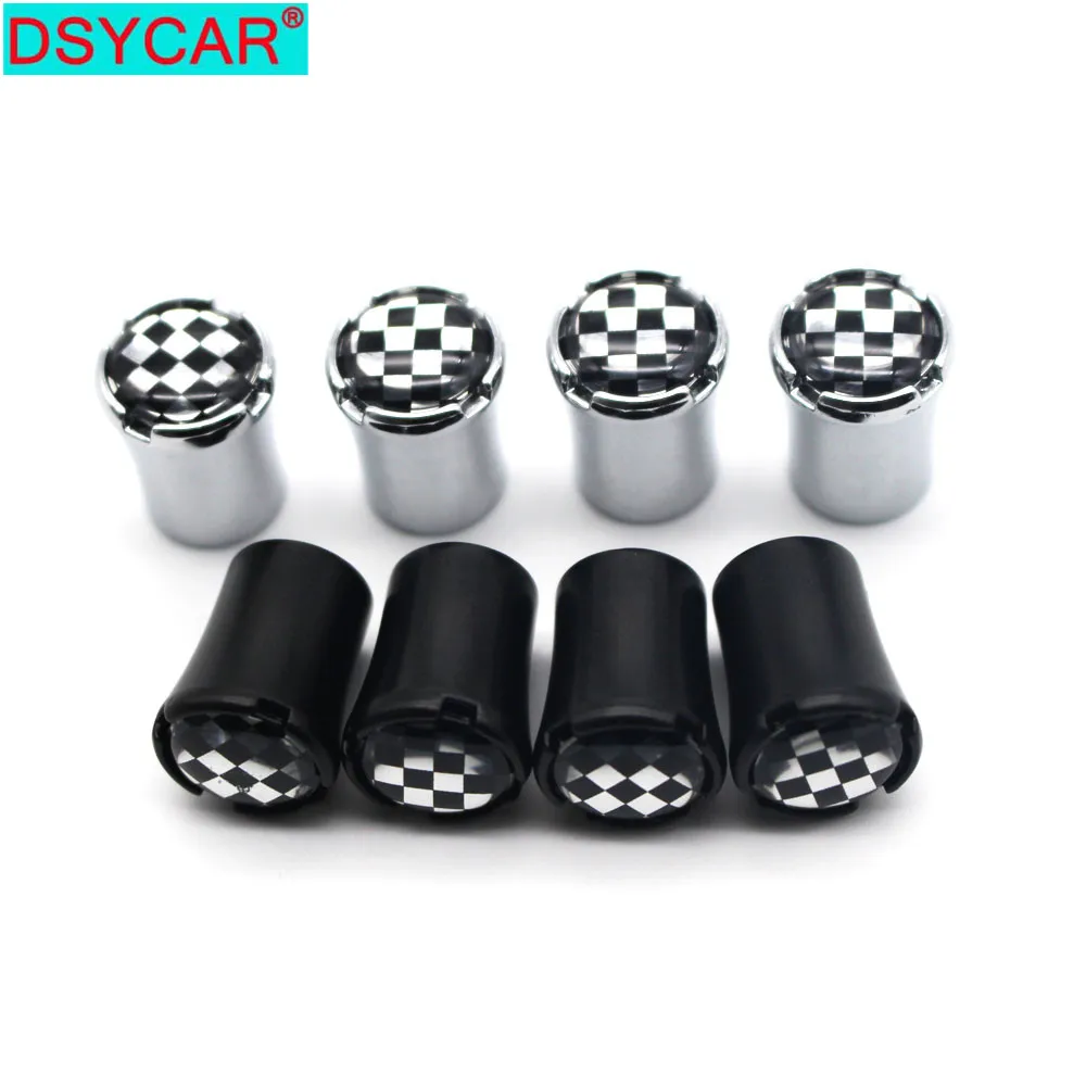 

DSYCAR 4Pcs/Set Car Styling Zinc Alloy Car Tire Valve Caps Wheel Tires Tire Stem Air Cap Airtight Covers