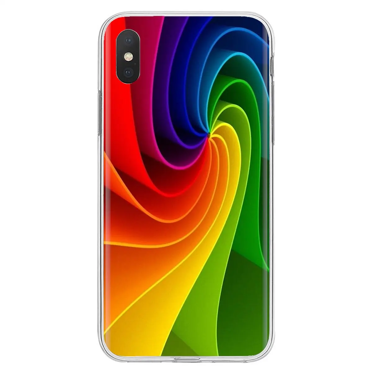Personalized Silicone Phone Case rainbow Colors For ZTE Blade A910 A610 A530 A510 Oneplus One plus 3T 5T 6T 6 7 7T Pro | Мобильные