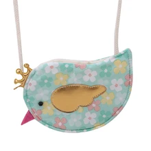 Милая птичья Форма монета сумка мини-портмоне для девочек кошелек Детский милый кредитный держатель для карт ключ Деньги сумки портмоне