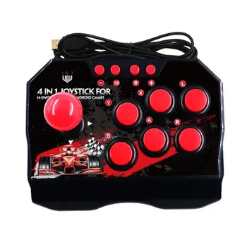 

4-in-1 Rocker Game Controller Fighting Stick For PS3/PC For Switch NS Games Console With USB Wired
