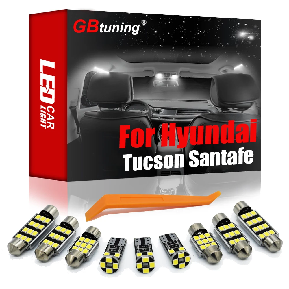 GBtuning ошибок светодиодный для Hyundai Tucson Santa Fe Santafe i10 i20 i30 i40 ix20 ix35 ix55 автомобиль лампа