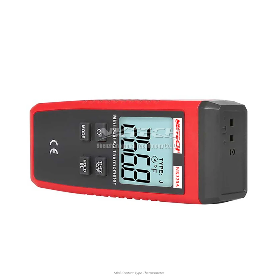 NKTECH NK320A цифровой термометр термопара одноканальный K/J температура(K)-50 до 1300(J)-50 до 1200 Цельсия метр тест