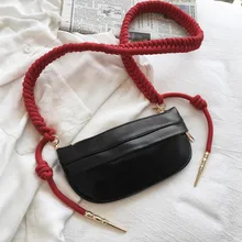 Модная женская кожаная тканая цепь на молнии, сумки через плечо, сумка на грудь, женские сумки taschen# sw