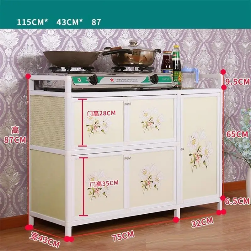 Китайский сервант консоль мебель Bestek Lade торцевые столы Sidebord Mueble Cocina шкаф алюминиевый сплав Meuble буфет шкаф
