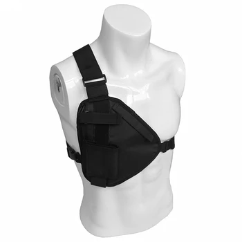 

The new chest rig streetwear functional chest bag cross shoulder bag Adjustable Tactical Anti-theft Bags Cloth sail Waist Packs