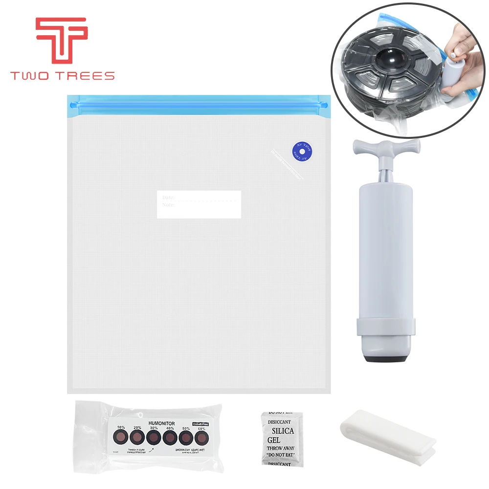 Twotrees 3D Print PLA ABS TPU PETG Filament Vacuum Bag Filament Storage Bag Twotrees 3D Print PLA ABS TPU PETG Filament Vacuum Bag Filament Storage Bag