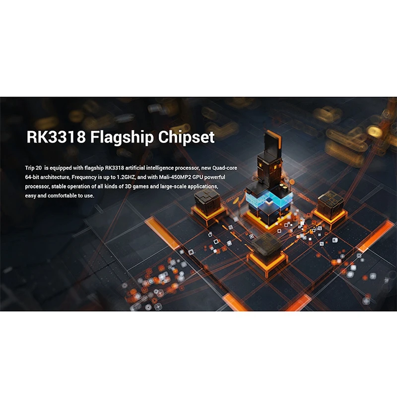Trip20 Android 9,0 Smart tv Box Rockchip RK3318 4GB+ 32GB UHD 4K медиаплеер VP9 BT4.0 2,4G WIFI мультимедийный проигрыватель