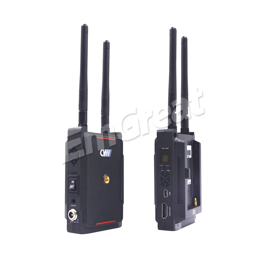  CVW SWIFT 800 800ft Wireless Video Transmission System w/ Battery HDMI HD Image Transmitter Receive