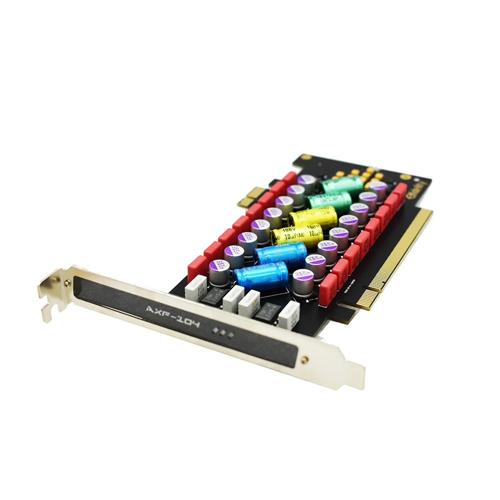 Lusya Мощность очистки Hi Fi ПК аудио фильтр изолятор питания для PCI / E бит I4
