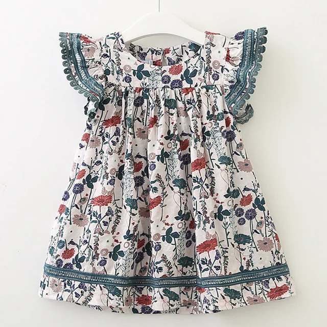 Bear leader/платье для девочек г., новая летняя брендовая одежда для девочек кружевное и бальное платье для маленьких девочек вечерние платья для детей от 3 до 7 лет - Цвет: AX1030 white