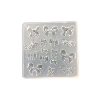 

Semi Transparent DIY Earrings Crafting Clay Silicone Mold Necklace Pendant Decoration Mobile Phone Accessories Jewelry Making