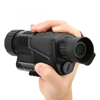

US 100-240V Waterproof Telescope Infrared Night Vision Monocular HD Telescope Multi-function photo Video 8 Times Electronic Zoom