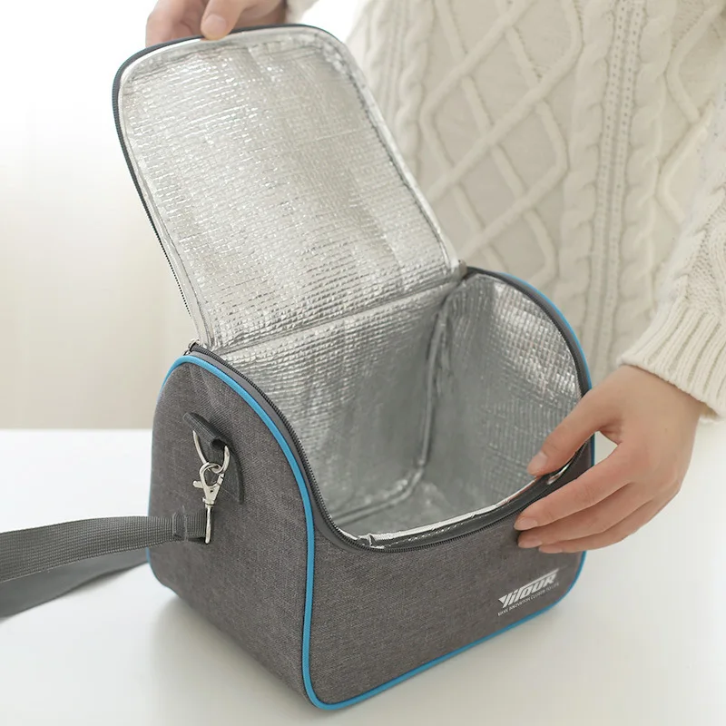 Thermal Insulation font b Cooler b font Lunch font b Bag b font Picnic Bento Box