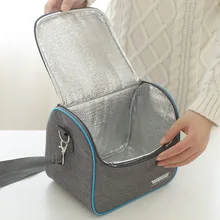 Термальность изоляции Cooler Обед сумка для пикника Bento Box свежие льдом Еда фрукты контейнер для хранения аксессуаров питания