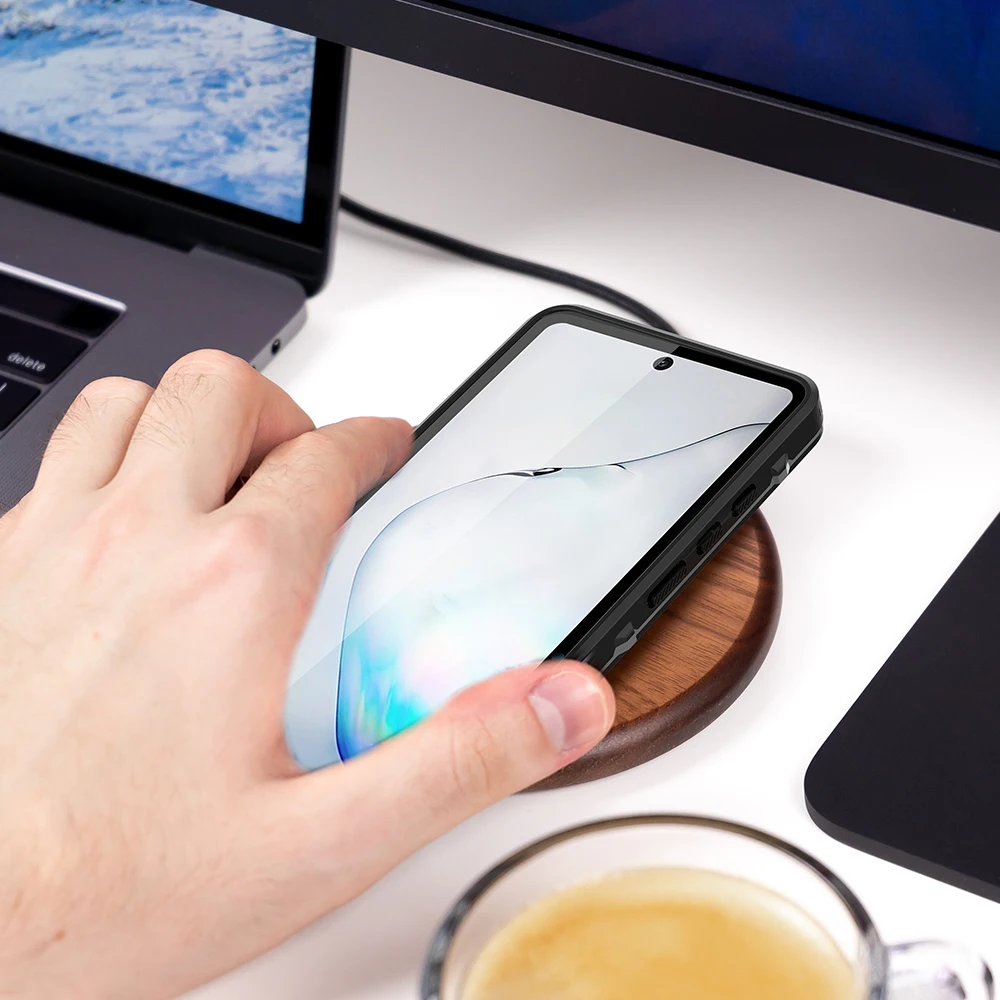 IP68 Настоящее Водонепроницаемый чехол для Samsung Galaxy Note 20 Ультра 10 + 9 8 S20 S9 S10 Plus