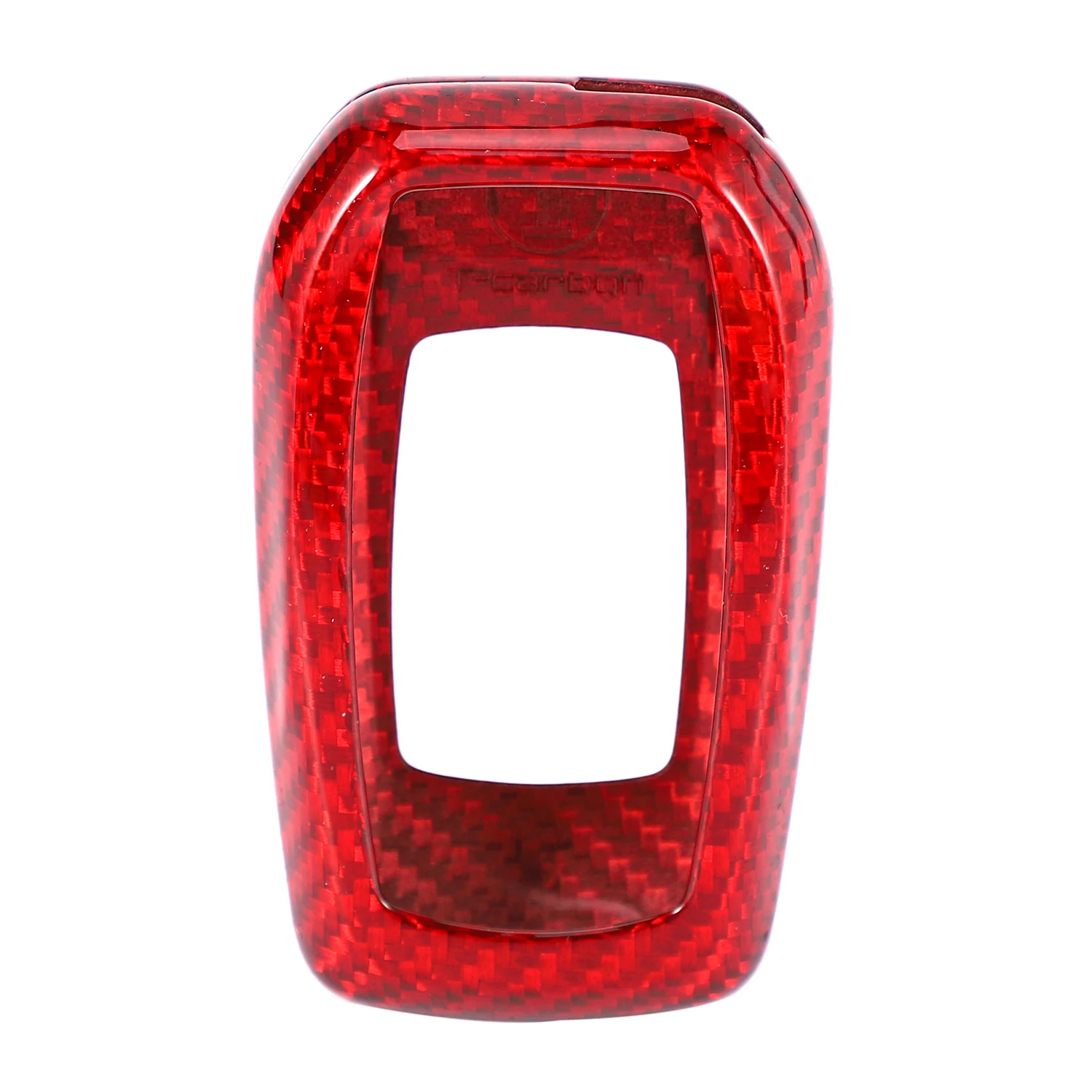 

Premium Real Carbon Fiber Red Case Cover Fit for TOYOTA RAV4 Key Fob Remote