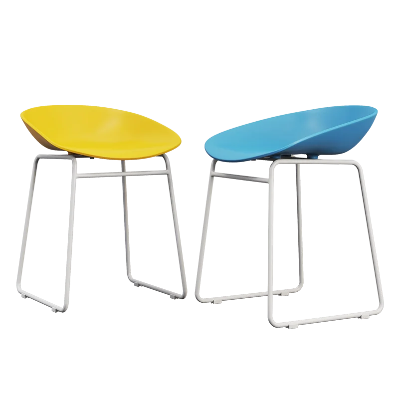 Новый скандинавский барный стул для кафе простой дизайнерский кованый железный