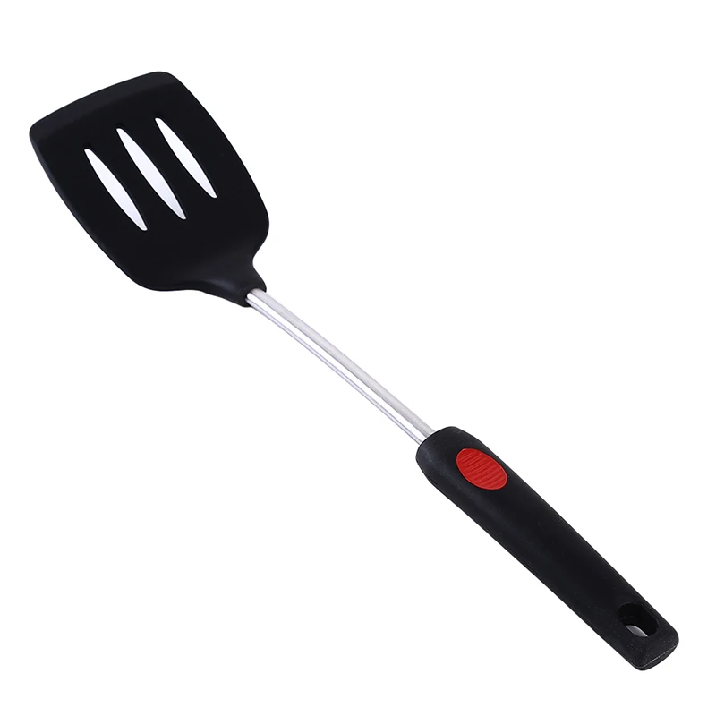 1pc kitchen spoon shovel eggbeater tableware kitchen accessories best selling kitchen stainless steel+ silicone non-stick