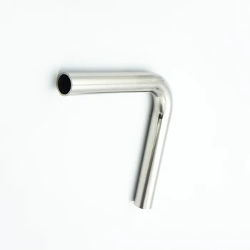 

1-3/4" 45mm OD 304 Stainless Steel Sanitary Weld 90 Degree Elbow Pipe Fitting For Home Brew Homebrew Straight Pipe Length 150mm