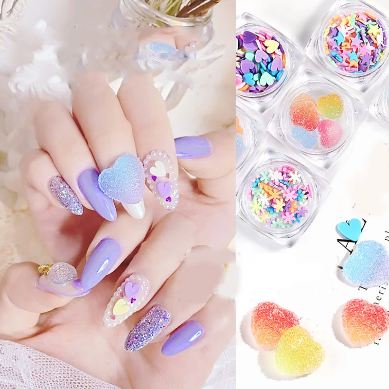 Newest 3d Heart Star Shaped Nail Sticker Acrylic Nail Art Diy Manicure Korean Sweet Candy Soft Fudge Designs Nail Decoration Rhinestones Decorations Aliexpress Newest 3d Heart Star Shaped Nail Sticker Acrylic Nail Art Diy Manicure Korean Sweet Candy Soft Fudge Designs Nail Decoration Rhinestones Decorations Aliexpress