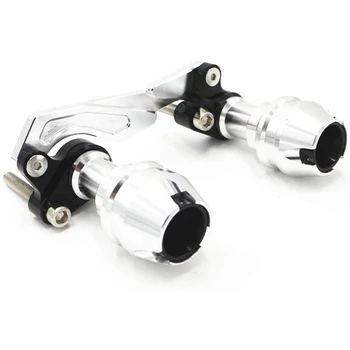 

Motorcycle Adjustable Exhaust Pipe Crash Pad Exhaust Slider Crash Protector for Yamaha Xmax 125 X-MAX 250300400 2017-2019