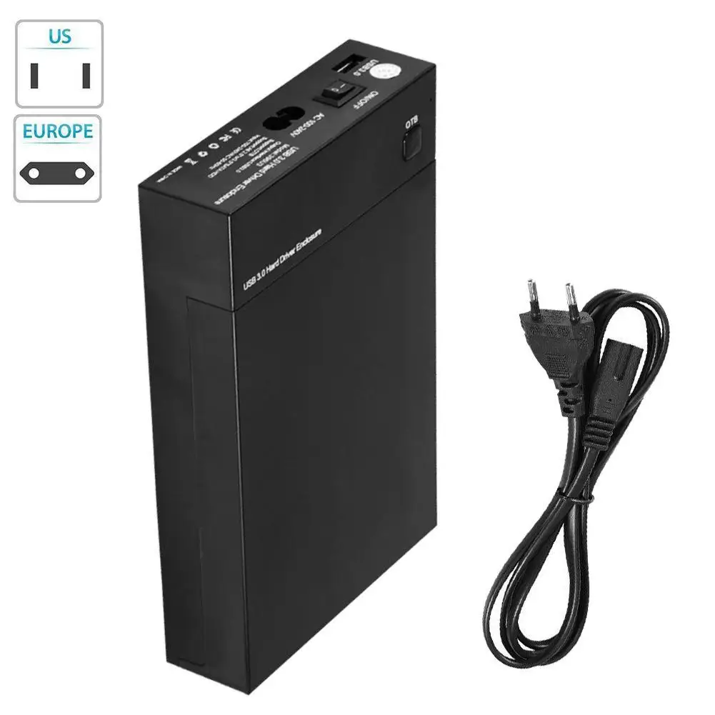 Внешний тройной SATA IDE HDD док-станция 2 5/3 5 Жесткий диск карта коробка для Ридера